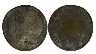 Habsburg - 3 Krejcar , 1765, František Štěpán Hall