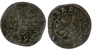 Bohemia - Maley Groš, 1592, České Budějovice