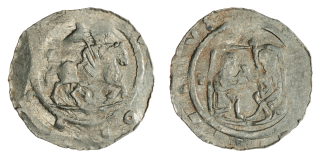 Čechy - Denár Soběslav I. Cach 583, 0,81g