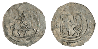 Čechy - Denár Soběslav I. Cach 583, 0,82g
