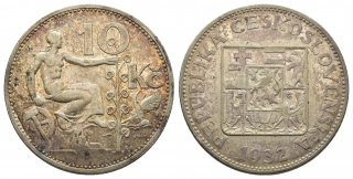 Československo - 10 korun 1932