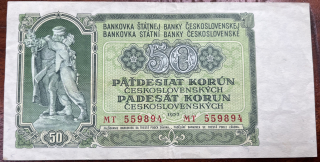 CSSR, 50 korún, 1953, MT