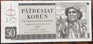 Československo - 50 korun - 1950 - A