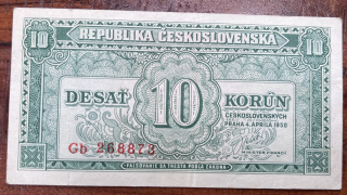 Československo - 1O kčs - 1950 - GB