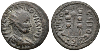 Řím - Pisidia  Antioch Valerian I AD 253-260