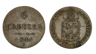 Rakousko - 6 krejcar 1849 A