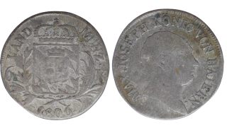 Habsburg – 6 Krejcar, 1806, Maximilian I. Joseph