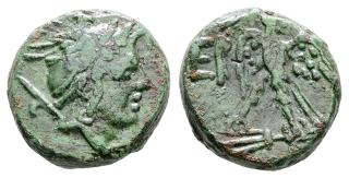 Makedonie – AE bronz, Perseus (179–168 př. n. l.), Pella/Amfipolis