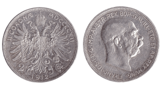 Rakousko - 2 korun 1912, Vídeň