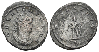 Řím – Antiochie – antoninian císaře Galliena z let 253–268 n. l. 4g