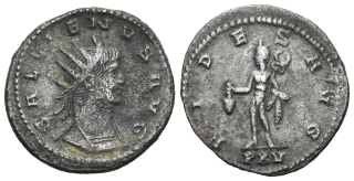 Řím – Antiochie – antoninian císaře Galliena z let 253–268 n. l. 4g