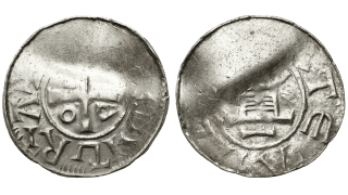 Německo - Sasko - Otto III. (983-1002). Denár typu OAP, 1,42 g