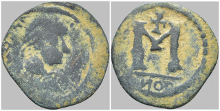 Byzantská říše - Anastasius I (491–518) – AE follis, Konstantinopol, 498