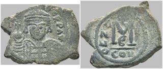 Byzantská říše - Heraclius (610–641) – AE follis, Konstantinopol