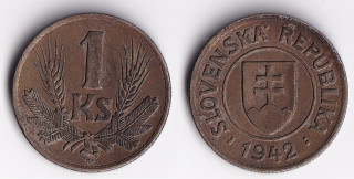 Slovenská republika - 1 Ks, 1942