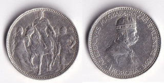 Uhersko - 1 koruna, 1896