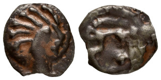 Galové – severovýchodní Galie, Senonové, cca 80–52 př. n. l., AE