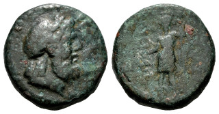 Řecko – Mýsie, Pergamon, polovina až konec 2. století př. n. l., AE