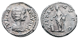 Řím – Julia Domna, Augusta, 193–217 n. l., mincovna Řím, AR denár