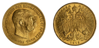 20 korun 1915 NOVORAŽBA