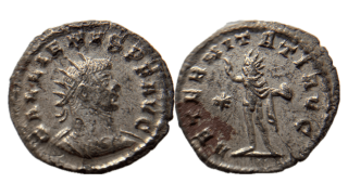 Řím - Antoninianus - Gallienus AETERNITATI AVG; Sol