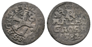 Rakousko - Malý groš 1582, Rudolf II., České Budějovice