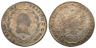 Rakousko - 20 krejcar 1806
