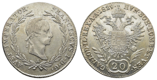 Rakousko - 20 krejcar 1829