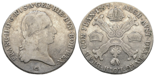 1/2 tolar 1797 C