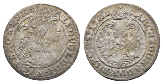 Habsburg 3 krejcar 1661, Leopold