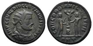 Řím - Dioklecián 284-305, AE radiatus minc.Antiochia