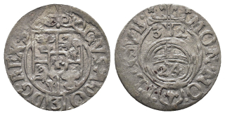 Poland - Poltorak 1632, Gustav II, místy ražební lesk