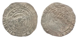 Čechy - Pražský groš, Vladislav II. (1471-1516) 2,31g, mírně prohnutý, místy v ploše lesk
