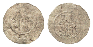 Vladislav I. denár cach 532, váha 1,0g