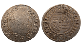 RU - FERDINAND II. 1619-1637 - 3 KREJCAR 1630 Kladsko Hema