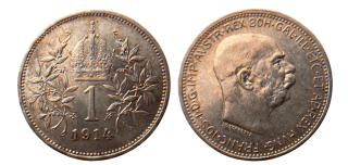 RU - 1 KORUNA 1914 BZ Franz Joseph I. 1848-1916