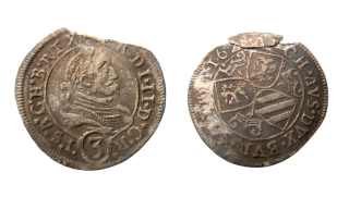 RU - FERDINAND II. 1619-1637 - 3 KREJCAR 1624 Štýrský hradec