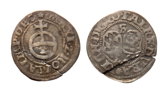 Falc - 1/2 Batzen 1577 Richard, 1569-1598