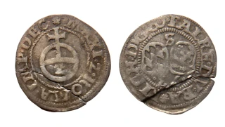Falc - 1/2 Batzen 1577 Richard, 1569-1598