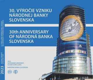 Sada mincí SR 2023 30.výročie založenia Národnej banky Slovenska