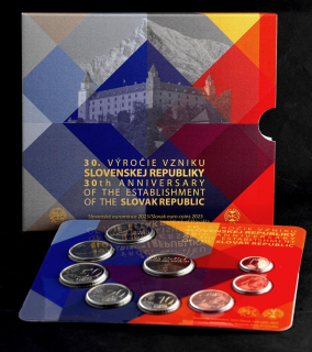Sada mincí SR 2023 30.výročie vzniku samostatného Slovenska