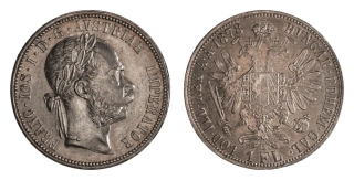Rakousko - 1 zlatník 1878
