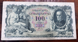Československo -100 korun, 1931, Ia