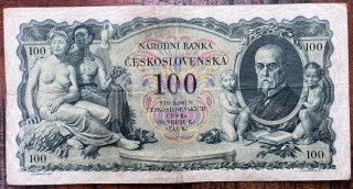 Československo -100 korun, 1931, Ya