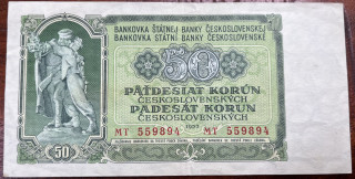 CSSR, 50 korún, 1953, MT