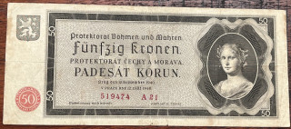 Československo -50 korun, 1940, A 21