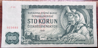 Československo - 1OO kčs - 1961 - P08 - UNC