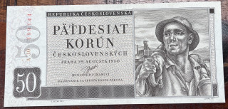Československo - 50 korun - 1950 - A30