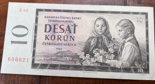 Československo - 10 Kčs - 1960 - E