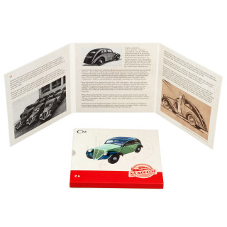 Stříbrná mince Na kolech - Motorové vozidlo Z 6 "Hurvínek" proof